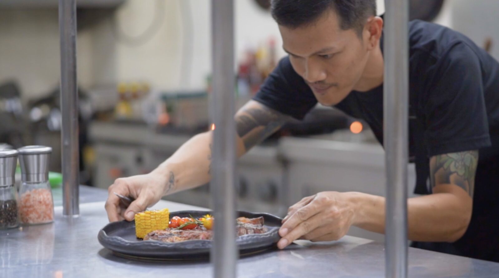 The kitchen's quiet precision