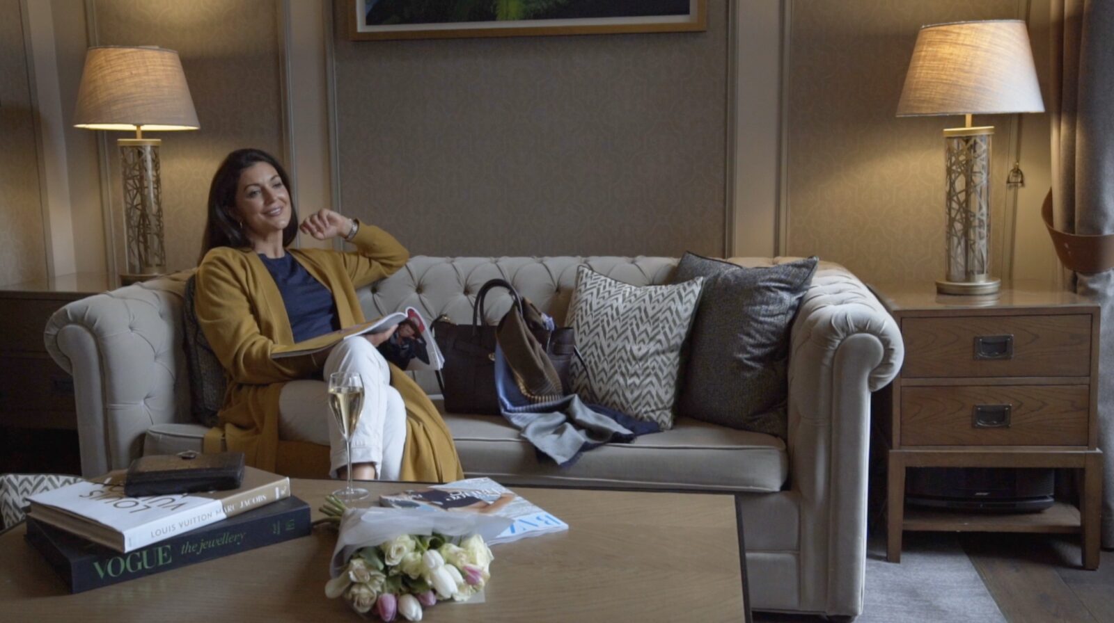An unhurried afternoon in the suite